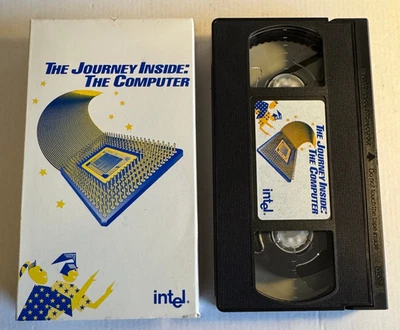 Journey Inside The Computer Intel VHS Very Good TESTED PLAYS GREAT 1994 - Image 1 of 4