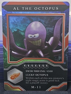 21-22 MVP Al The Octopus Mascot Gaming Card 🚨🚨🚨 Detroit Red Wings - Picture 1 of 2