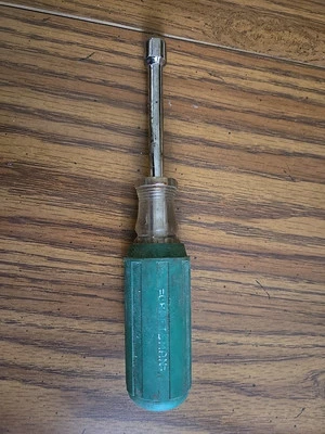 VINTAGE CRAFTSMAN USA  11/32"  Comfort Grip Handle Nut Driver  - Image 1 of 3