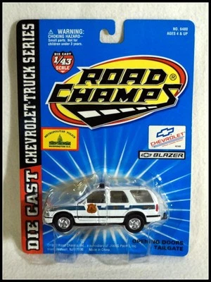 1997 Road Champs Police Series Blazer Washington DC Police Car 1:43 #Z885 - Image 1 of 4