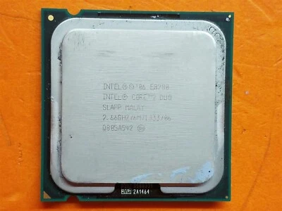 ⭐️⭐️⭐️⭐️⭐️ Intel E8200 Core 2 Duo SLAPP CPU Processor 2.66 GHz - Image 1 of 2