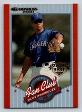 2001 Donruss Baseball's Best Bronze #201 Alex Rodriguez FC