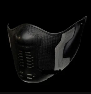 Movie Captain America 3 Winter Soldier Buck Face Mask Cosplay Barnes Latex Mask - Picture 1 of 7