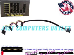 🙂 18 Zoll sei still! Straight & Dark Power ATX 3.0 5-poliges SATA III-Netzkabel - Bild 1 von 6