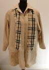 London Fog canvas women's coat, limited edition, 10P, tan, removable liner