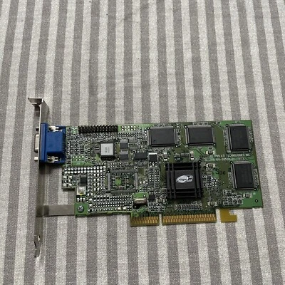 ATi AGP RAGE 128 Video 16MB VGA Graphics Card 109-51800-01 #695L - Image 1 of 4