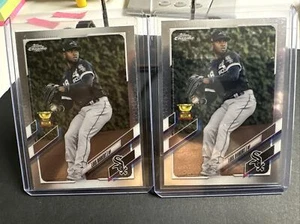 2021 Topps Chrome Chicago White Sox Baseball Card #56 Luis Robert (2) Lot. - Bild 1 von 2