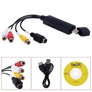 USB 20 VHS to DVD Converter for Quick and Easy Audio and Video Transfer