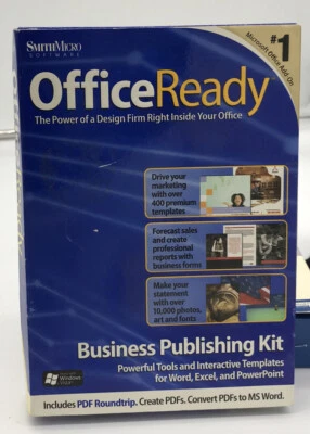 Office Ready Smith Micro | Business Publishing Kit | Powerful Tools | Wrd, Exl,P - Image 1 of 2