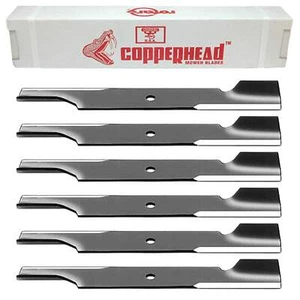 Paquete de 6 cuchillas de elevación alta de 52"/36" rotativas 3404-6 (18" de largo x 5/8" agujero) - Imagen 1 de 3