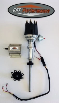 Studebaker V8 232 259 289 304 1951-1964 pequeño distribuidor HEI NEGRO + bobina de 60 k Foto 1 de 4