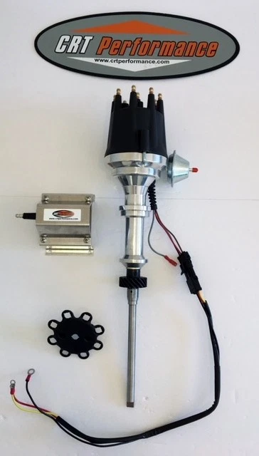 Studebaker V8 232 259 289 304 1951-1964 pequeño distribuidor HEI NEGRO + bobina de 60 k Foto 1 de 4