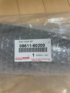 Toyota 08611-60200 Land Cruiser Prado TRJ150W GRJ150W GRJ151W Door Visor Set JP - Foto 1 di 4