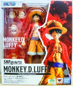 BANDAI S.H.FIGUARTS MONO DE UNA PIEZA. FIGURA D. LUFFY -LA INCURSIÓN EN ONIGASHIMA- - Imagen 1 de 11