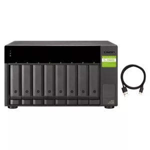 Boîtier de lecteur QNAP TL-D800C-US Tl-D800C hôte Sata/600 USB 3,2 Gen 2 Type C - Photo 1/1