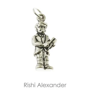 925 Sterling Silver Boys First Communion Charm Made in USA - Picture 1 of 2