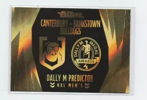 2025 Nrl Traders Dally M Predictor (DM03) BULLDOGS 04/40 - Foto 1 di 2