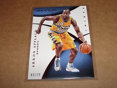 2014-15 Panini Immaculate ARRON AFFLALO #65 Red Foil SP/25 Nuggets Knicks UCLA - Image 1 of 2