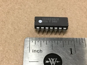 (1 PC) RCA CD4066BFX DIGITAL MICROCIRCUIT NSN# 5962-01-219-2214 - Picture 1 of 1