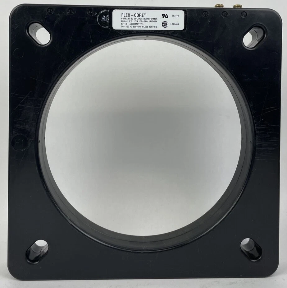 Flex-Core 126-SD-13154MA Current to Voltage Transformer 800A 1 V 50-400 HZ 600V - Image 1 of 4