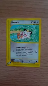 Meowth 78/144 - Skyridge - Common - Pokemon *MINT CONDITION* - Picture 1 of 2