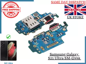 Samsung Galaxy S21 Ultra 5G Ladebuchse Dock Board SM-G998 USB-C Connector - Bild 1 von 7