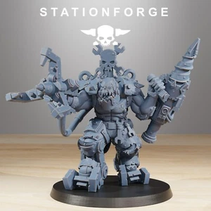 Orkaz Exo Boss/TTRPG/Wargaming/GrimDark/3DPrint/Station Forge - Picture 1 of 4
