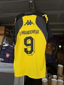 BORUSSIA DORTMUND Custom LEWANDOWSKI Trainingsset Shirt Trikot Kappa XXL - Bild 1 von 9