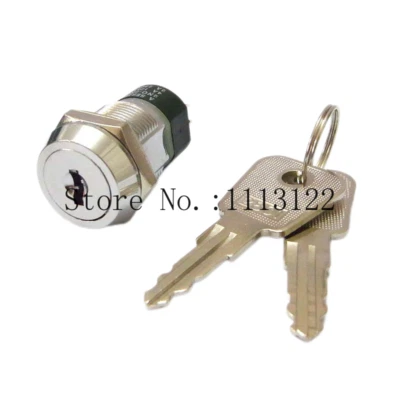 2801 Interruptor de llave Bloqueo OFF/ON Interruptor de alimentación Bloqueo 4 terminales Interruptor Bloqueo - Imagen 1 de 4