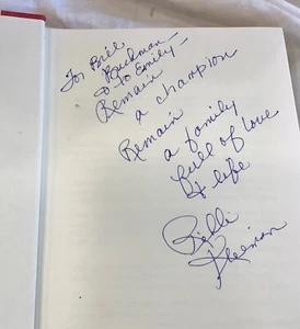 Rikki Klieman fairy tales can come true HCDJ signed 1st edition - Imagen 1 de 4