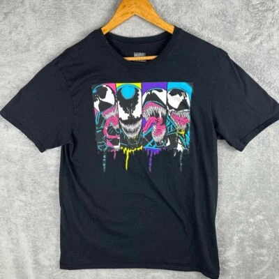 Camiseta Marvel Comics Venom Gráfico Estampado Negro Algodón Juvenil Talla L (42/44) Foto 1 de 4