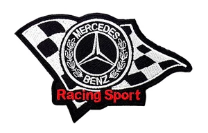 MERCEDES BENZ RACING EMBROIDERED PATCH IRON/SEW ON 4-1/8'' x 2-1/2" FORMULA1 AMG - Bild 1 von 2