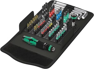Wera 05057460001 Werkzeug-Set, Kraftform Kompakt 100, 52-teilig, Einheitsgröße - Bild 1 von 9