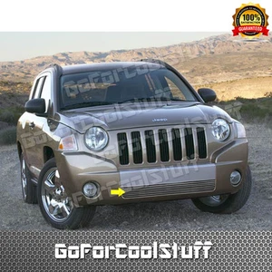 Jeep Compass 2006 07 08 09 10 2011 rejilla parachoques parrilla inserto perno - Imagen 1 de 3