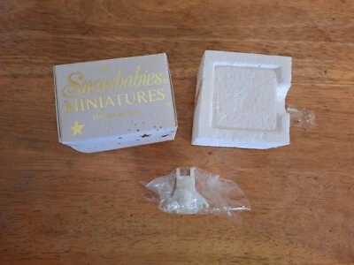 Миниатюры Snowbabies Dept 56 «Дайте мне толчок» с ручной росписью олово сняты с производства - Изображение 1 из 4