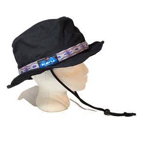 Vintage Kavu Bucket Hat, S, Seattle Washington, Big Sky Youth Empowerment, Black - Picture 1 of 11