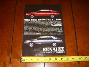 1984 RENAULT FEUER ORIGINAL AD - Bild 1 von 12