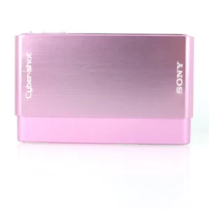 Sony Cyber Shot DSC-T77 Digital Camera 4x Optical Zoom 10.1MP Auto Focus Pink - Picture 1 of 4