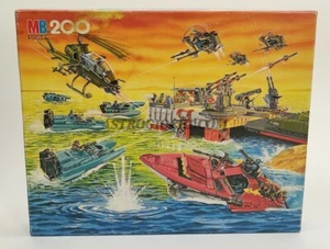 PUZZLE 200 PZ GI JOE MILTON BRADLEY HASBRO MB VINTAGE 1984 NEW IN BOX - Picture 1 of 4