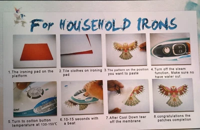 Calcomanías para telas TEMA ESCRITURA/GIRASOL de transferencia de calor para planchar Foto 1 de 2