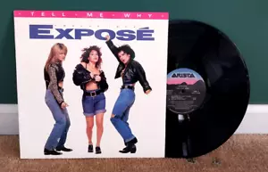 EXPOSE - Tell Me Why - 12" Dance Single - 1989 - Picture 1 of 2