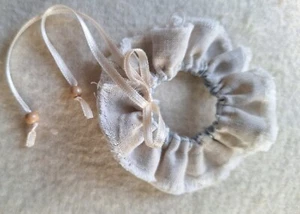 Neuf : Collerette, Collier En Coton, pour 15 - 18 CM Oursons Ou Poupées - Imagen 1 de 1