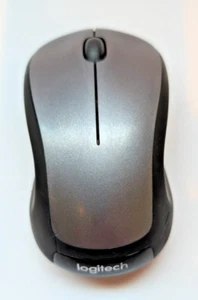 Logitech M310 Wireless Mouse Silver With Dongle Receiver Tested Working - Picture 1 of 7