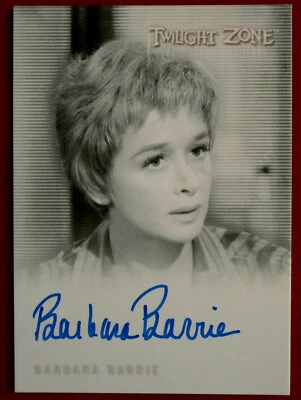 TWILIGHT ZONE - BARBARA BARRIE - Hand-Signed Autograph Card - LIMITED EDITION - Image 1 of 2