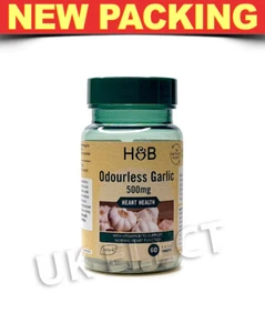 Holland & Barrett Odourless Garlic (500mg) Tablets **NEW PACKING* - Picture 1 of 1