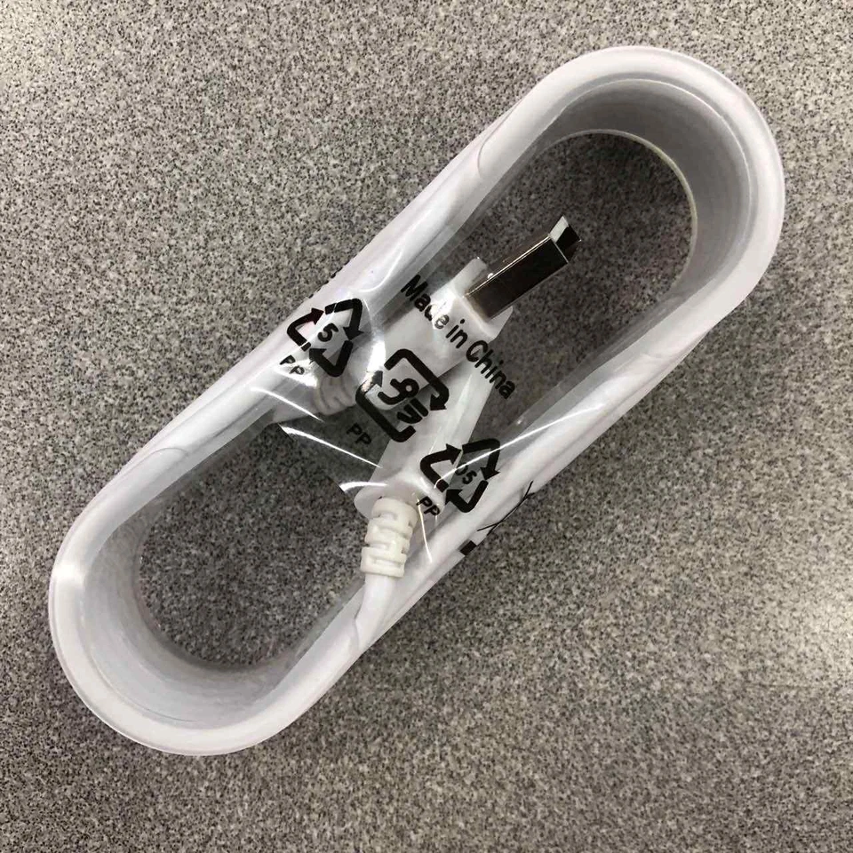 LOTE de 5 cables USB cargador rápido adaptables para Samsung Galaxy S6 S7 Edge Note 4 Foto 1 de 1