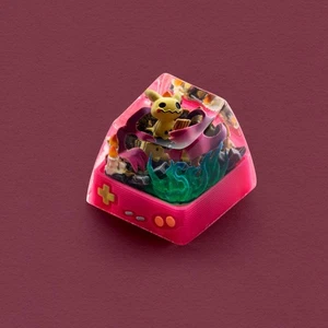 S-CRAFT MIMIKYU ARTISAN POKEMON KEYCAP (CHERRY MX) SCRAFT *FABRYCZNIE NOWY* - Zdjęcie 1 z 5