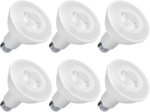 PAR30 LED Long Neck Flood Light 5000K Daylight White Dimmable 12W(75W Halogen Eq - Picture 1 of 12