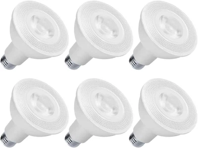 PAR30 LED Long Neck Flood Light 5000K Daylight White Dimmable 12W(75W Halogen Eq - Image 1 of 4