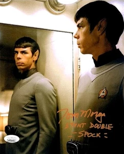 Tom Morga autographed signed inscribed 8x10 photo Star Trek Spock JSA COA - Picture 1 of 2